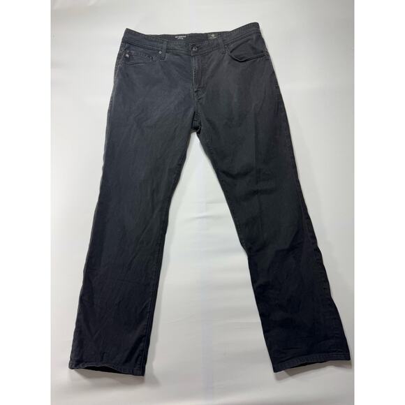 Adriano Goldschmied Men's The Graduate Tailored Leg Black Pants - Size 36x30 - Picture 1 of 7